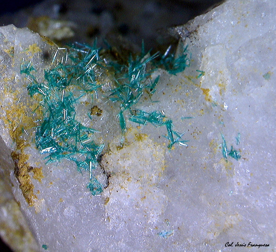 Brochantita.
4´271 x 3´570 mm.
(Autor: Jesus Franquesa Baucells)