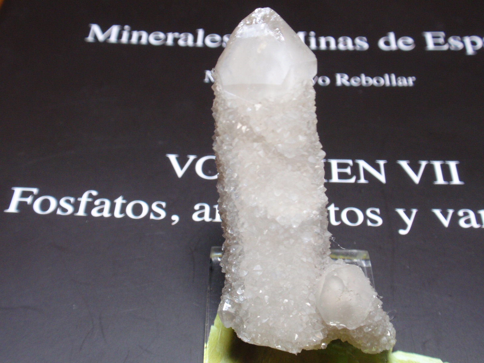 Cuarzo (variedad cuarzo lechoso)
15x50 mm
(Autor: Ignacio)