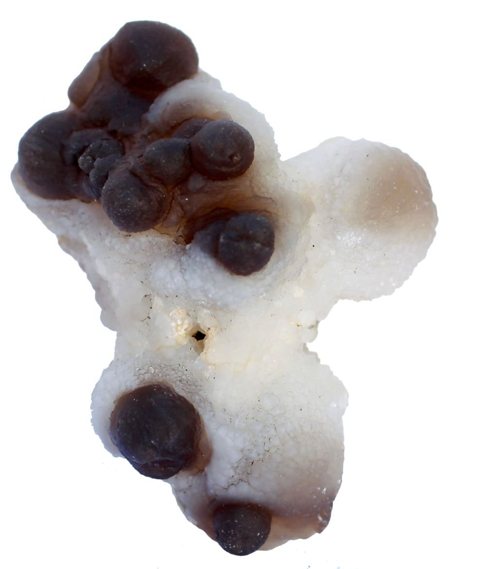 Cuarzo (variedad calcedonia)
88 x 60 x 33 mm.
(Autor: José Luis Zamora)