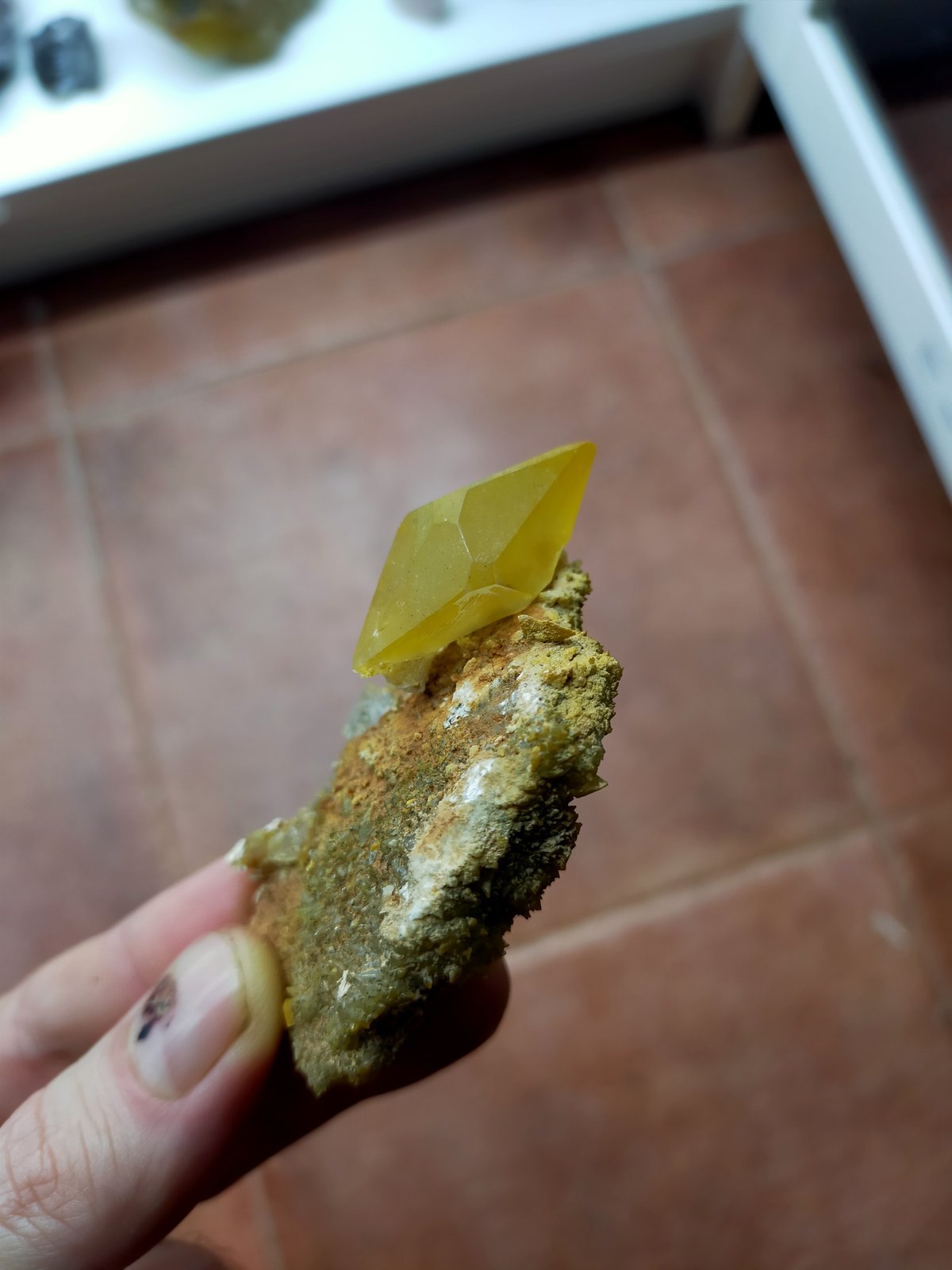 Calcita
Cristal 4cm
(Autor: heat00)