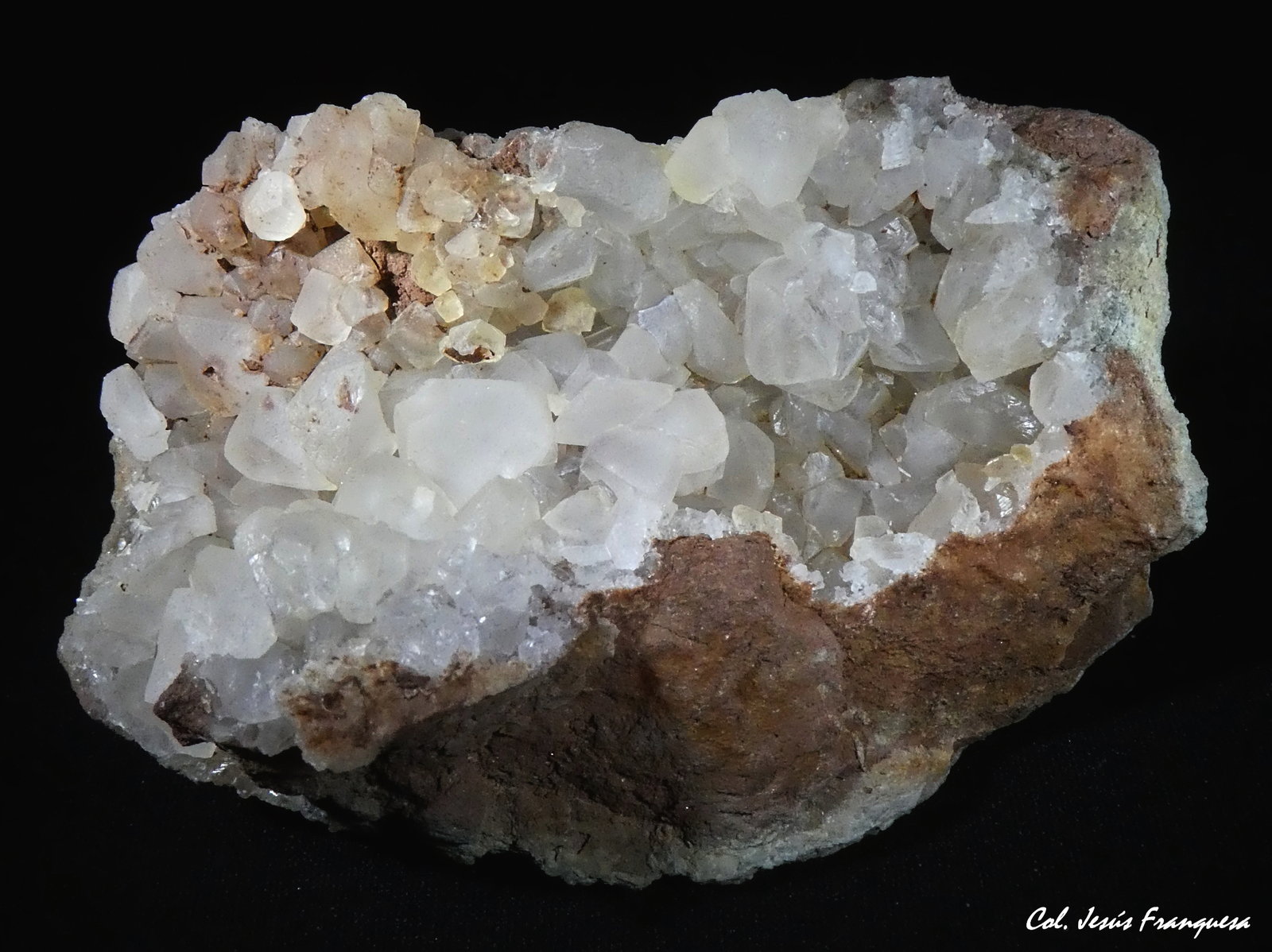 Calcita.
80x55 mm.
(Autor: Jesus Franquesa Baucells)