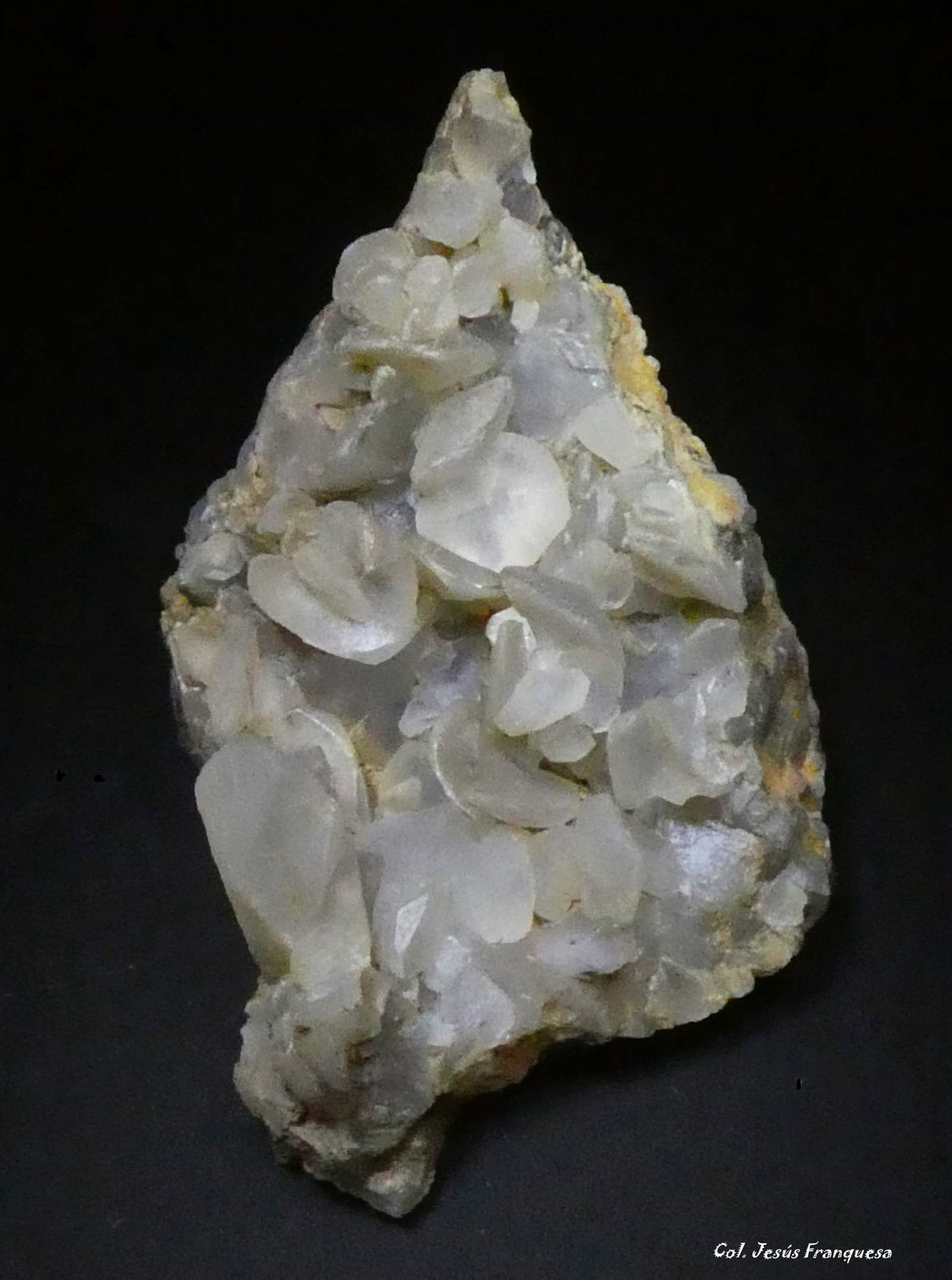 Calcita.
50x35 mm..
(Autor: Jesus Franquesa Baucells)
