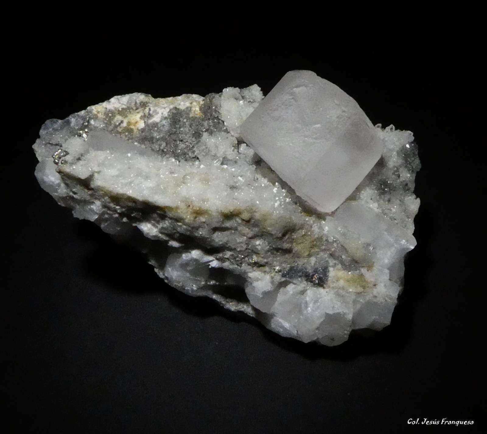 Calcita.
46x26 Crt. 12x11 mm..
(Autor: Jesus Franquesa Baucells)