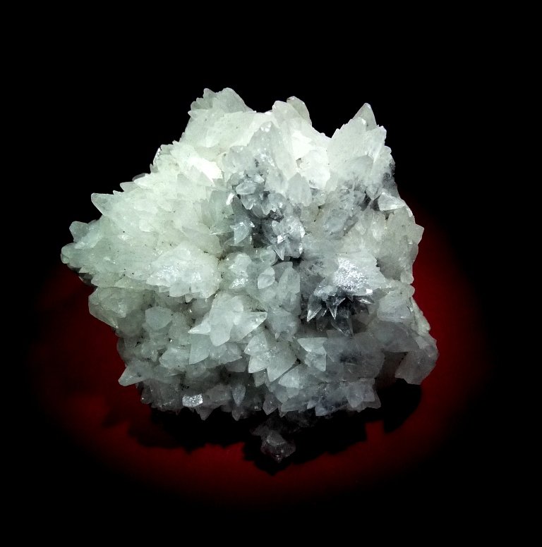 Calcita y Galena.
50x45 mm.
(Autor: Jesus Franquesa Baucells)
