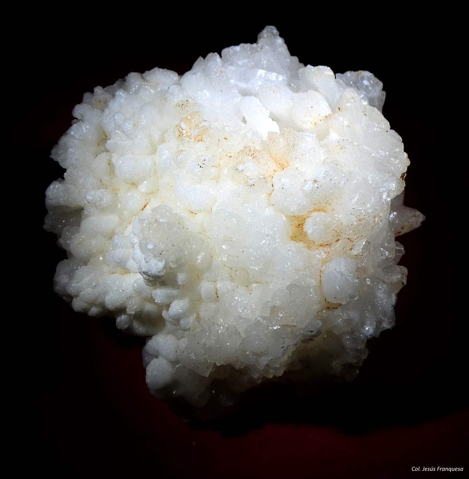 Calcita.
80x70 mm.
(Autor: Jesus Franquesa Baucells)