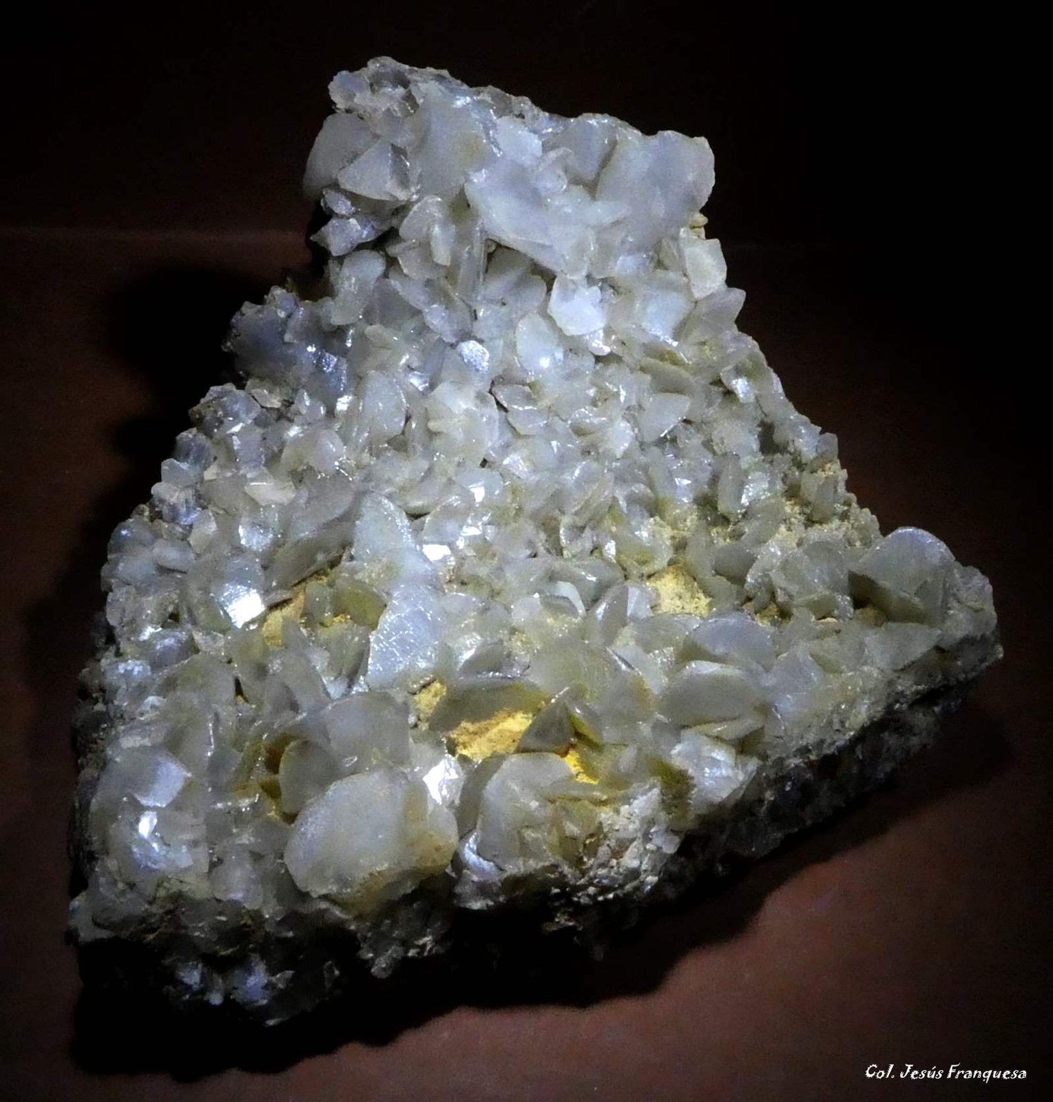 Calcita.
98x87 mm.
(Autor: Jesus Franquesa Baucells)