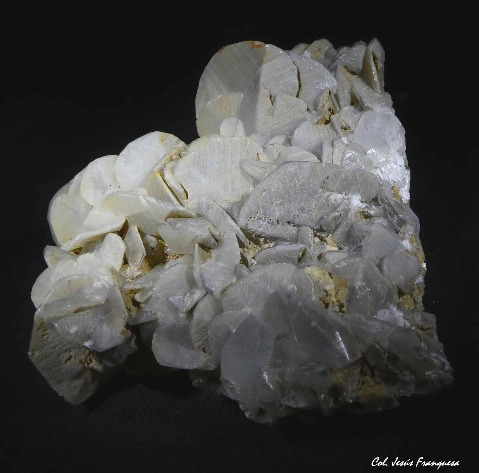 Calcita.
85x80 mm.
(Autor: Jesus Franquesa Baucells)