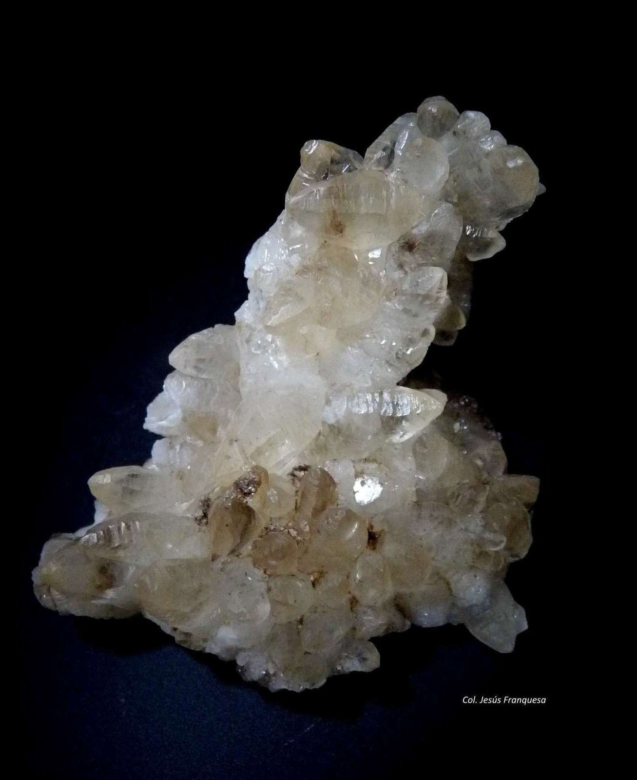 Calcita.
50x50 mm.
(Autor: Jesus Franquesa Baucells)