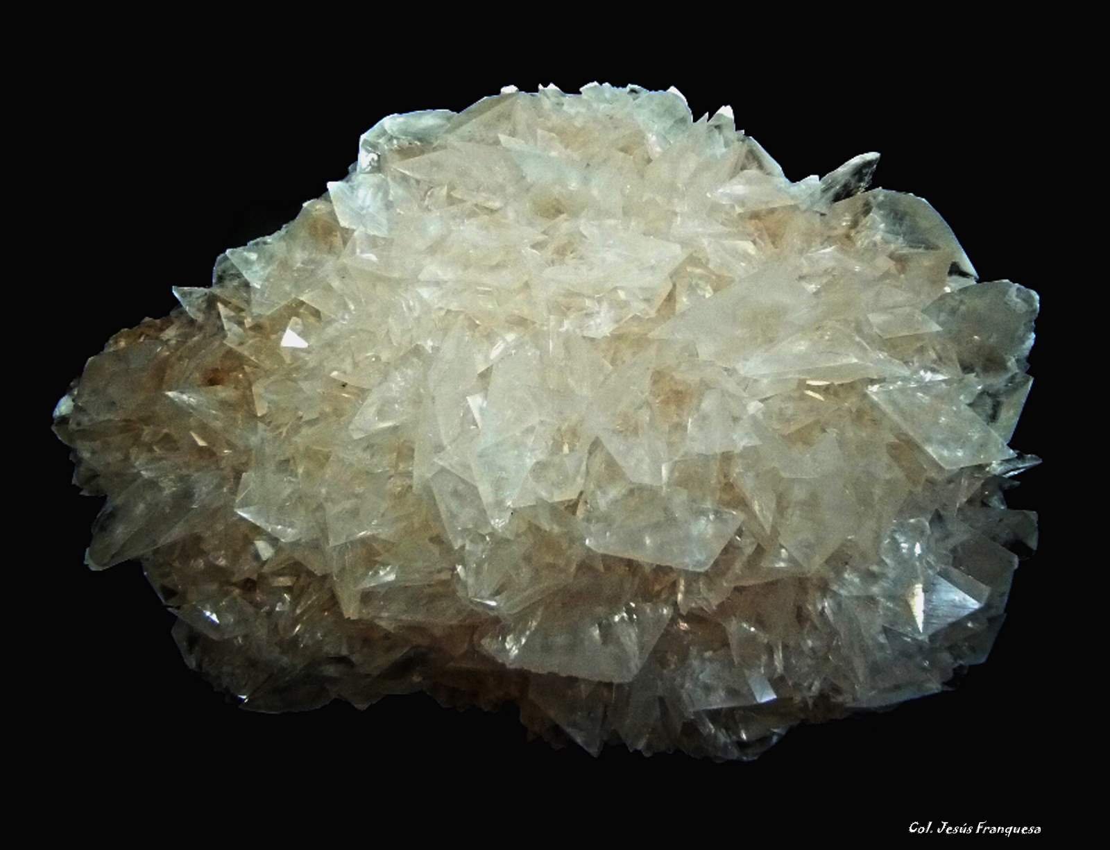 Calcita.
80x55 mm.
(Autor: Jesus Franquesa Baucells)