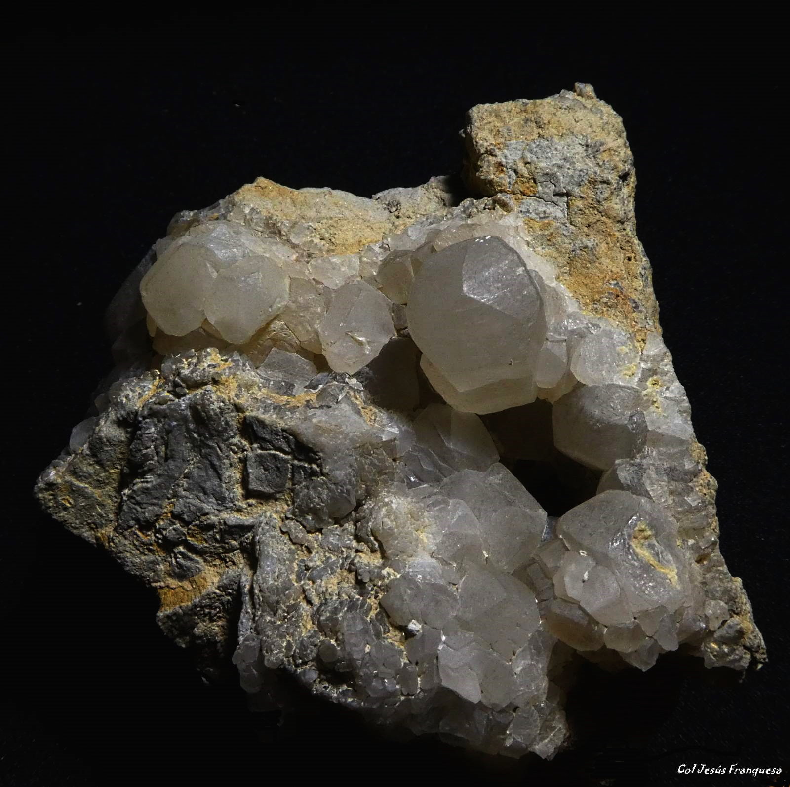 Calcita.
80x65 mm.
(Autor: Jesus Franquesa Baucells)