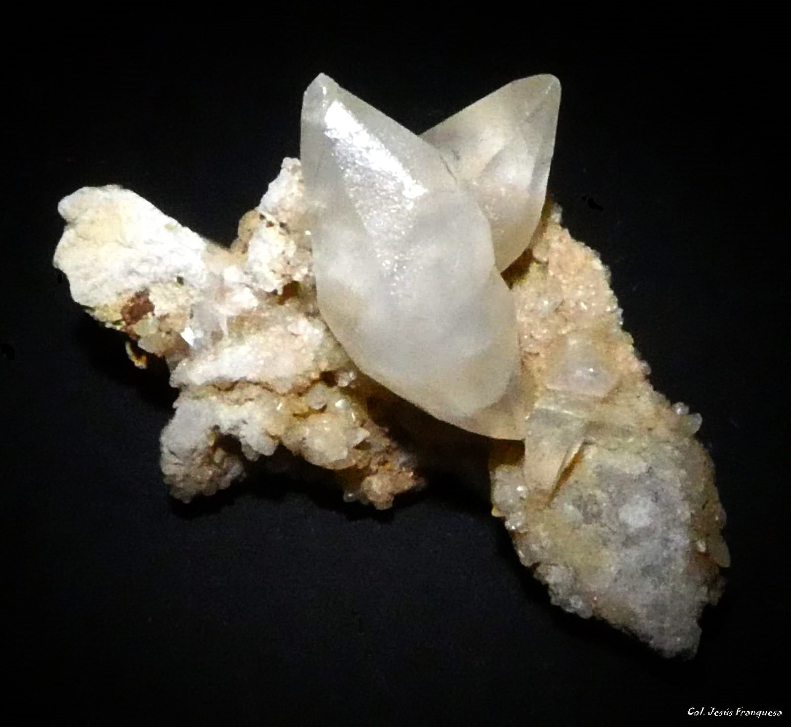 Calcita.
30x25 mm.
(Autor: Jesus Franquesa Baucells)