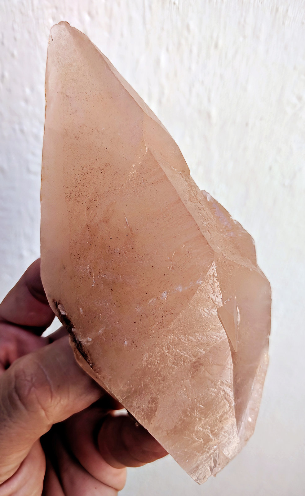 Calcita
13,0 x 6,3 x 5,0 cm.
(Autor: carles)