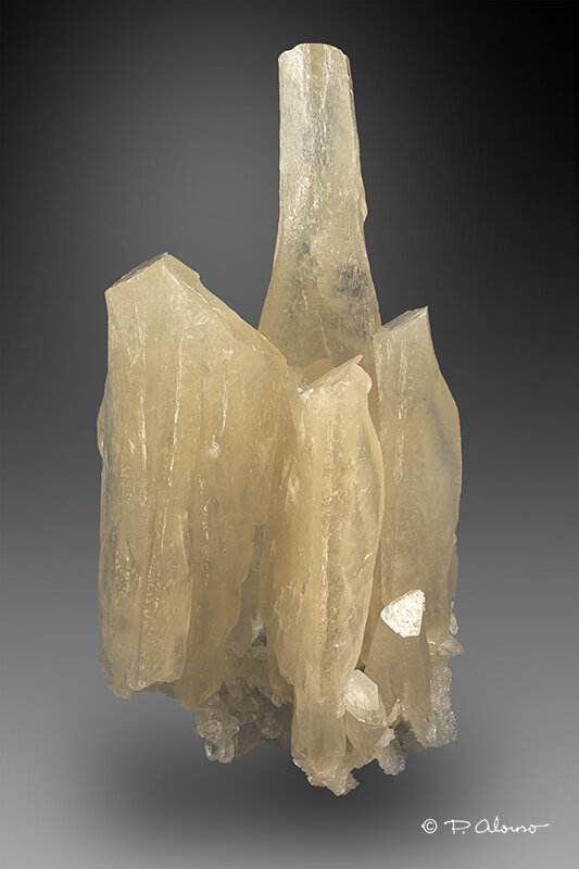 Calcita
Grupo Minero El Soldado, Villanueva del Duque, Comarca Los Pedroches, Córdoba, Andalucía, España
5cm x 10cm x 4,5cm
(Autor: Pere Alonso)