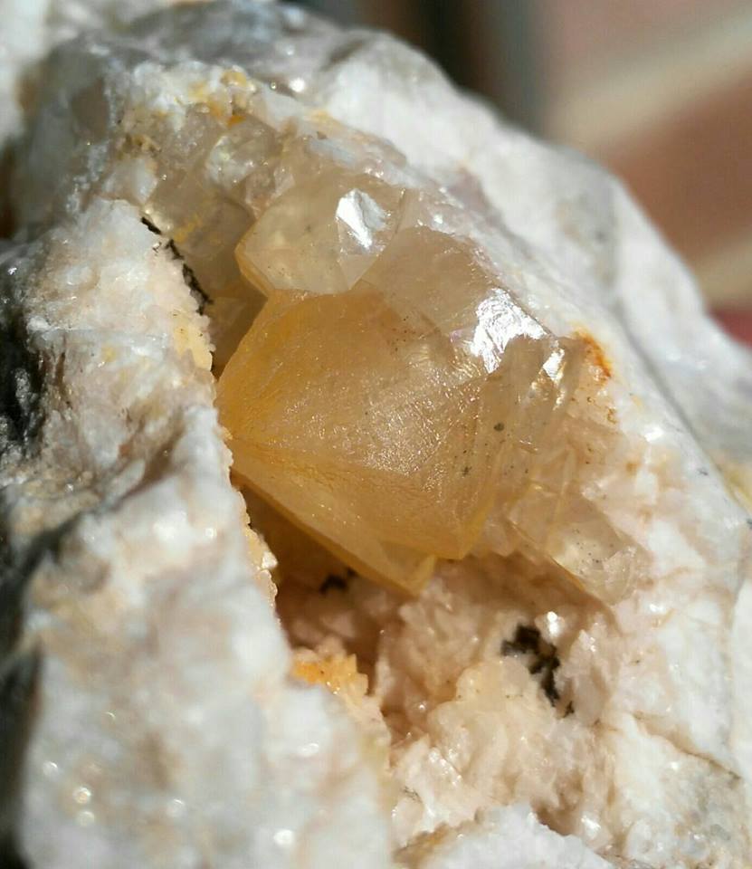 Calcita sobre Dolomita
9 cm x 5 cm
(Autor: Javi Llamazares)
