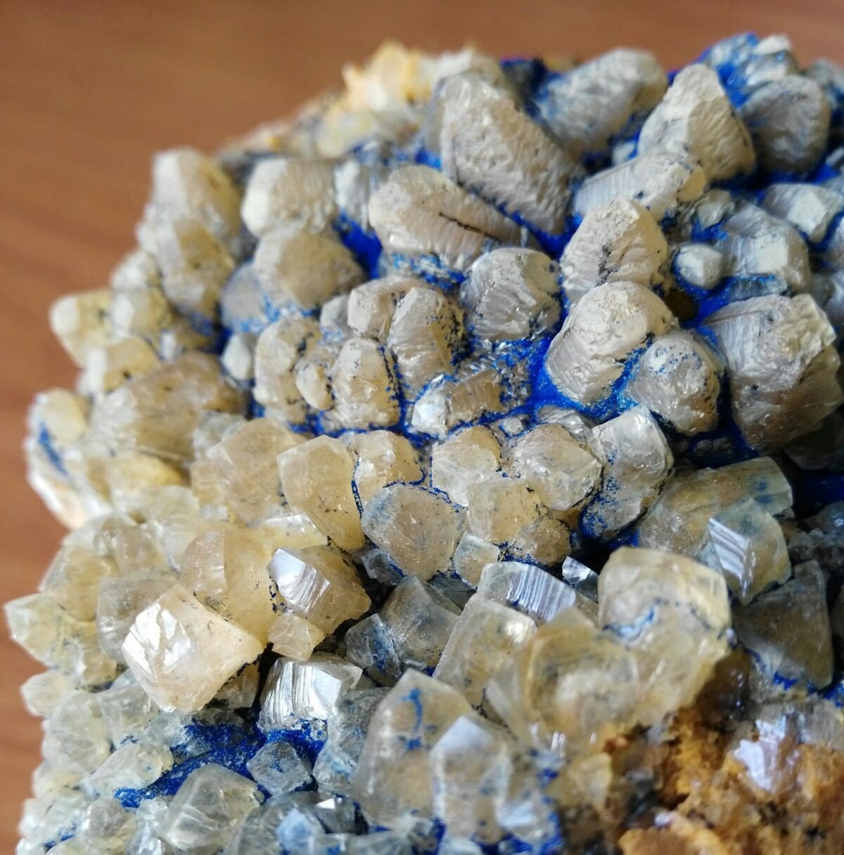 Calcita y Azurita
10 cm x 9 cm
(Autor: Javi Llamazares)
