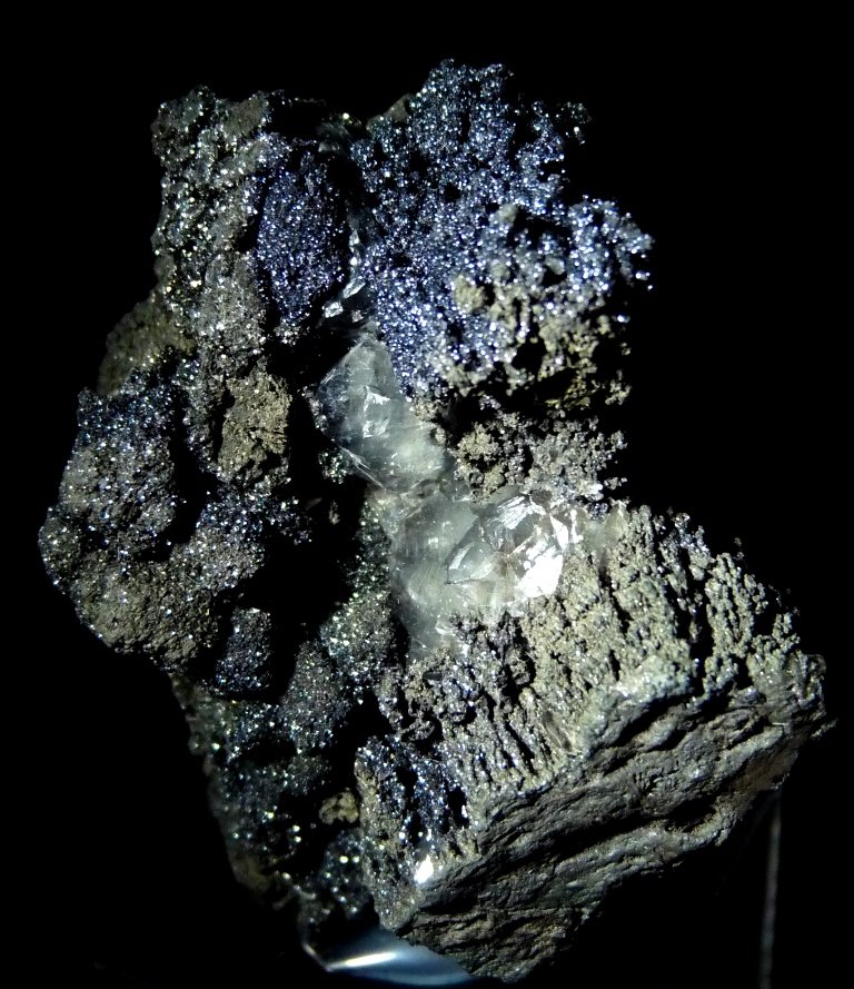 Calcofanita y Calcita.
45x30 mm
(Autor: Jesus Franquesa Baucells)