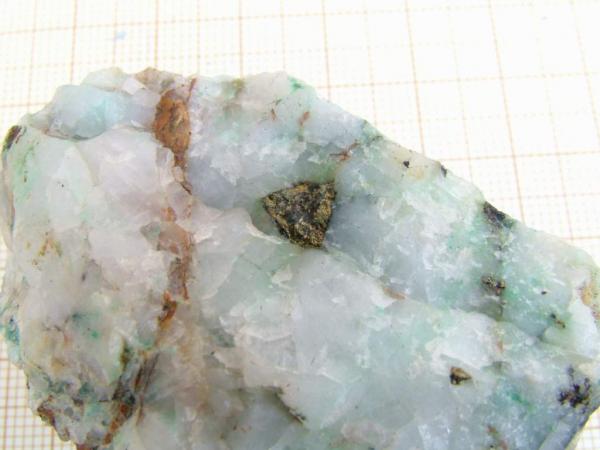 Calcopirita en Cuarzo
Cristal de 7 mm.
(Autor: JACendon)