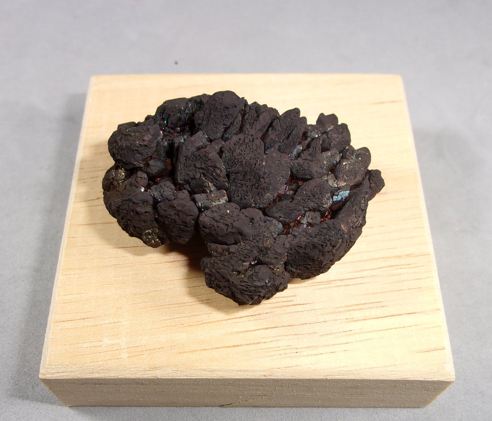Calcosita
4 x 3 x 1,5 cm.
(Autor: J. G. Alcolea)