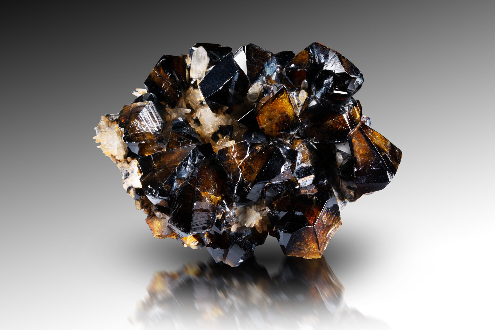 Casiterita con Cuarzo
11 x 8.5 x 4 cm / Cristal principal: 3 cm
(Autor: Museo MIM)