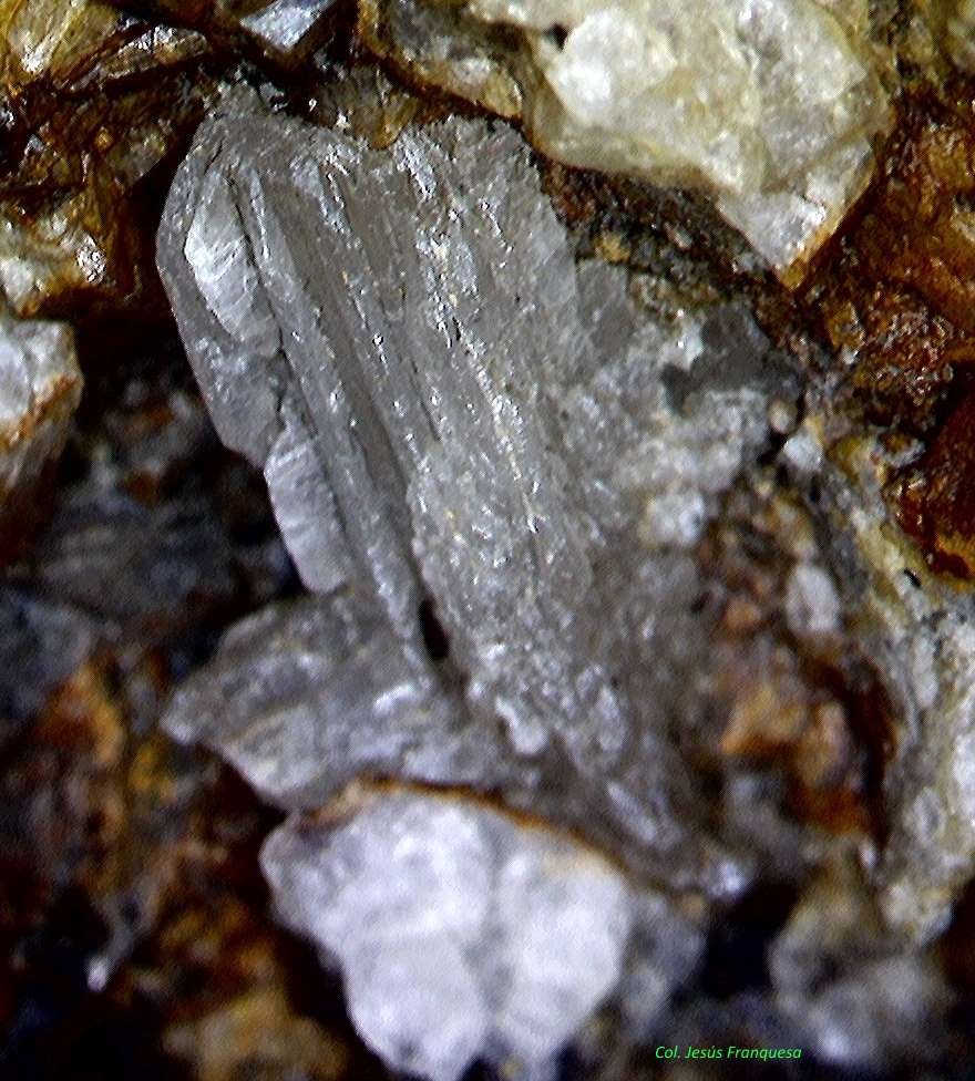 Cerusita.
0´797 x 0´547 mm.
(Autor: Jesus Franquesa Baucells)
