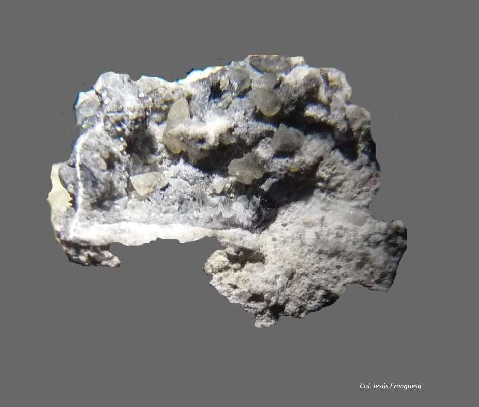Cerusita y Galena
20x16 mm.
(Autor: Jesus Franquesa Baucells)