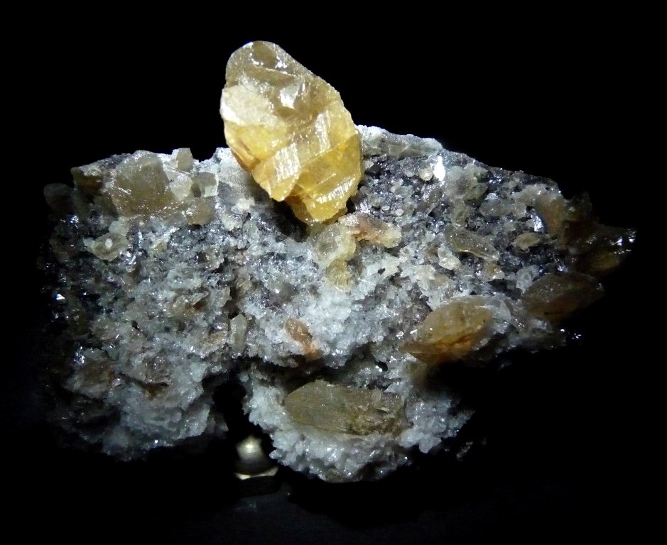 Cerusita y Galena
70x60 mm.
(Autor: Jesus Franquesa Baucells)