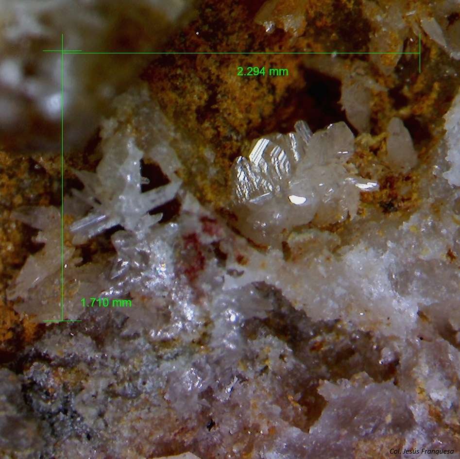 Cerusita.
2´294 x 1´710 mm.
(Autor: Jesus Franquesa Baucells)