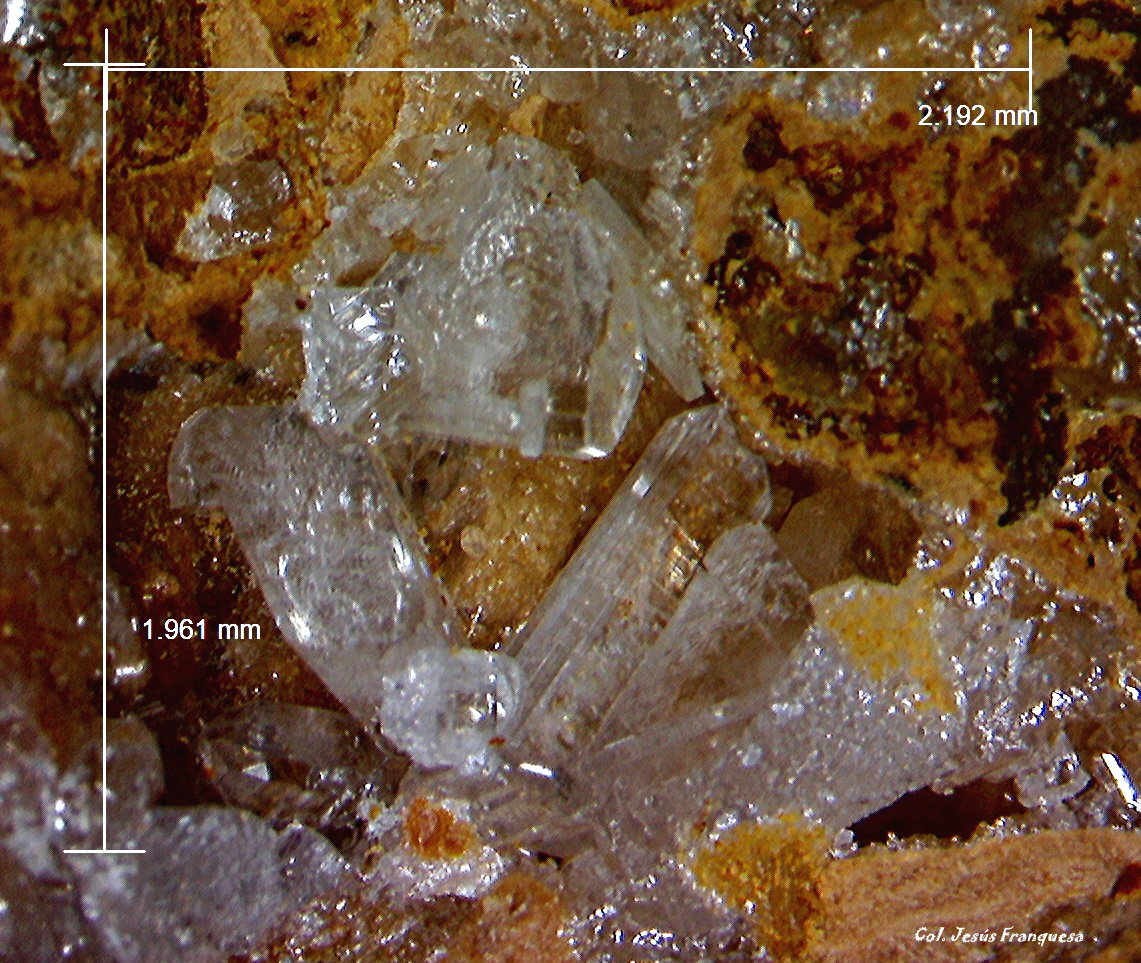 Cerusita.
2´192 x 1´961 mm.
(Autor: Jesus Franquesa Baucells)