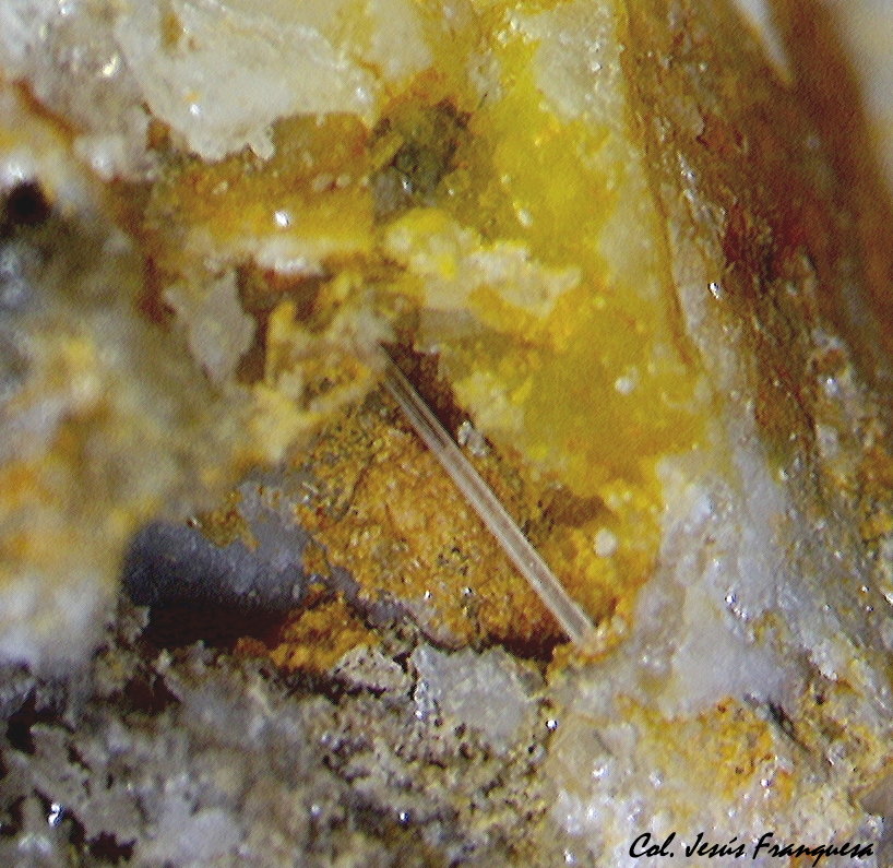 Cerusita.
1´252 x 1´058 mm.
(Autor: Jesus Franquesa Baucells)