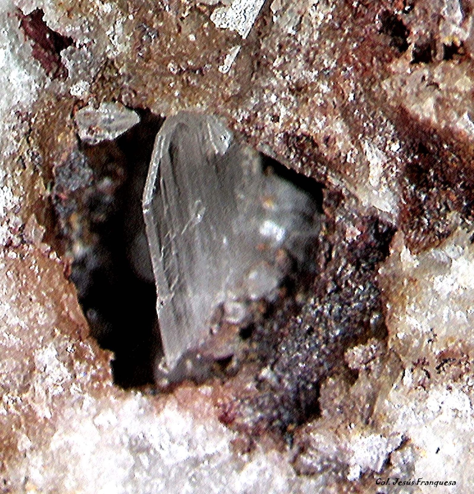 Cerusita.
1´747 x 1´064 mm.
(Autor: Jesus Franquesa Baucells)