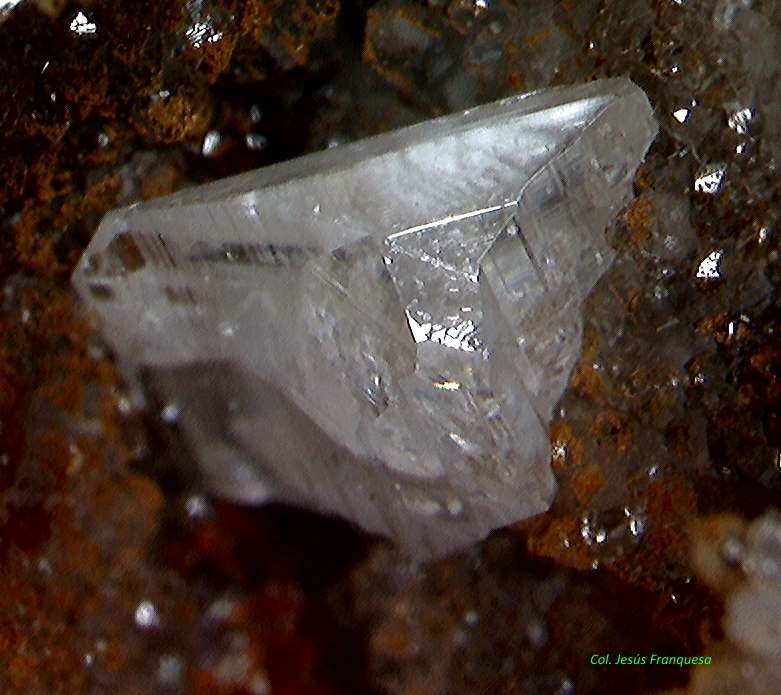 Cerusita.
1´840x1´626 mm.
(Autor: Jesus Franquesa Baucells)