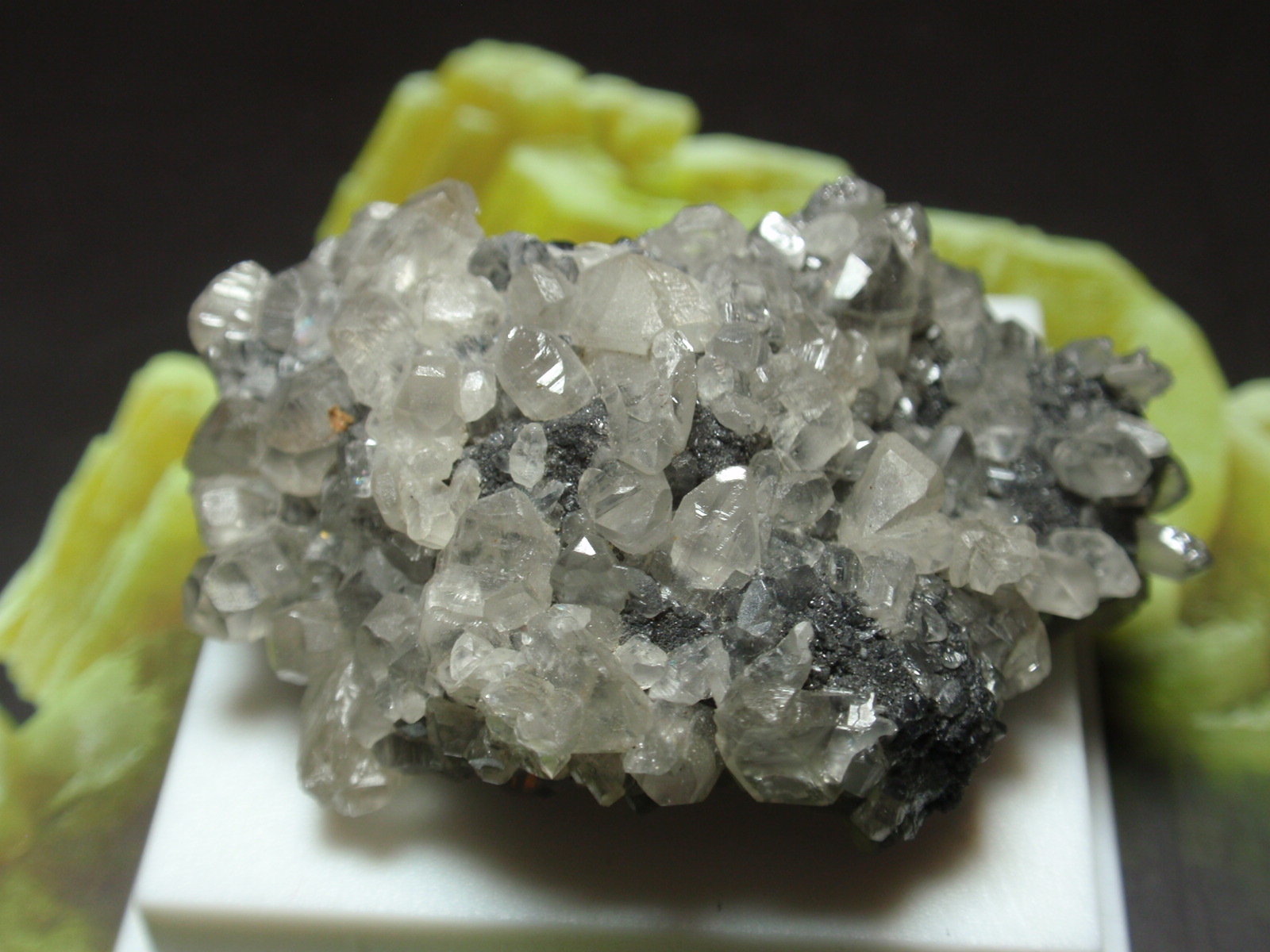 Cerusita en galena
40x15 mm
(Autor: Ignacio)
