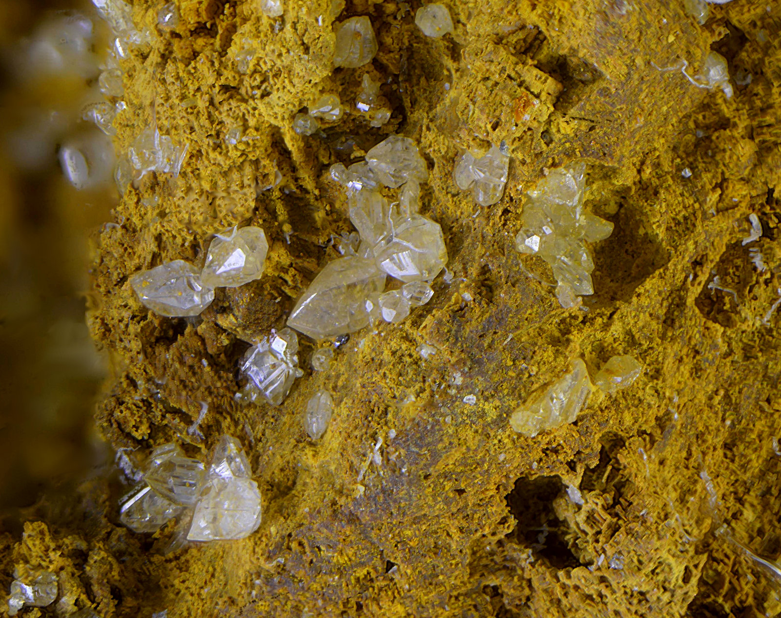 Cerusita
Campo de visión de 3 mm.
(Autor: Antonio Carmona)