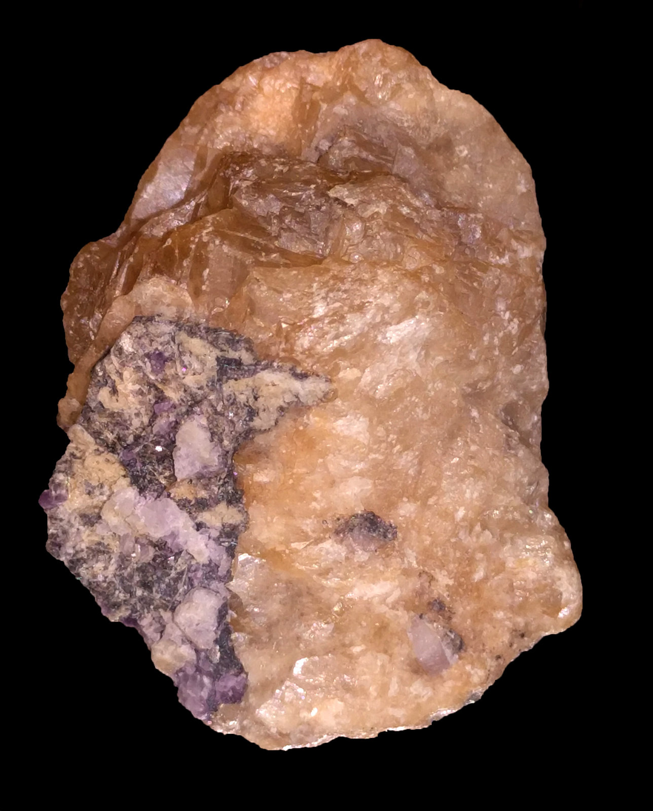 Wulfenita (variedad chillagita, Fluorita, Mimetita
2,4 x 3,2 cm.
(Autor: carles)