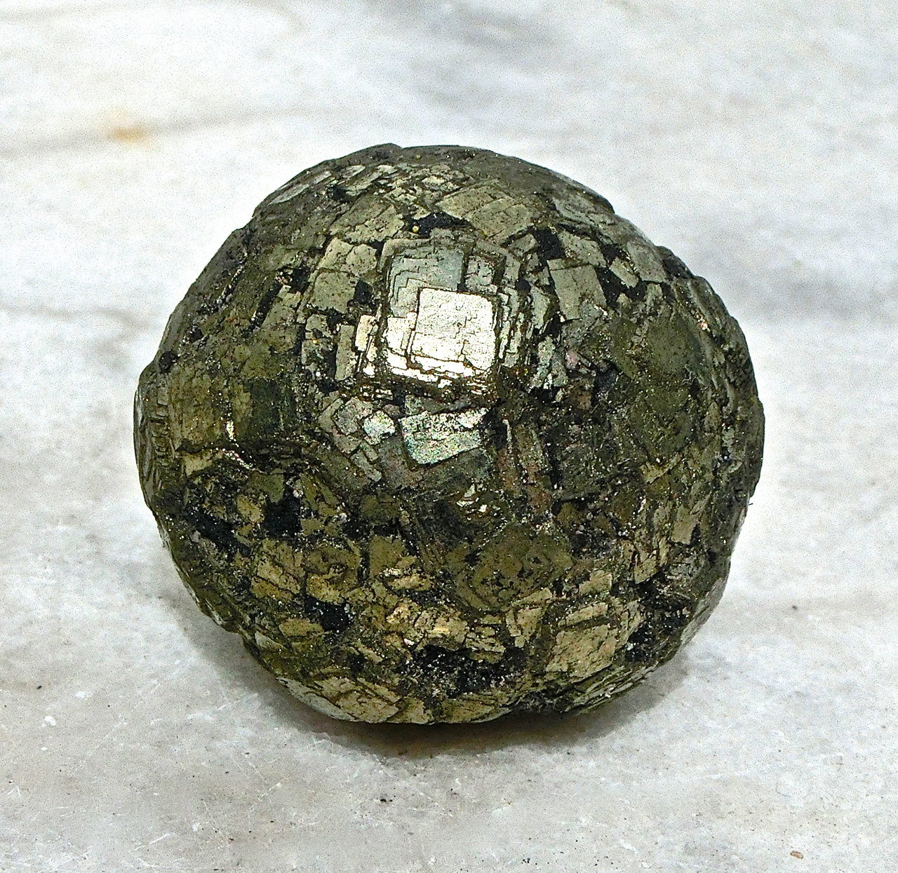 Pirita
Diámetro 2,5 cm
(Autor: María Jesús M.)