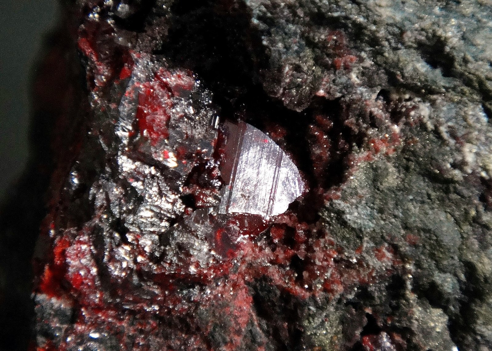 Cinabrio
Cristal de 10 mm.
(Autor: Antonio P. López)