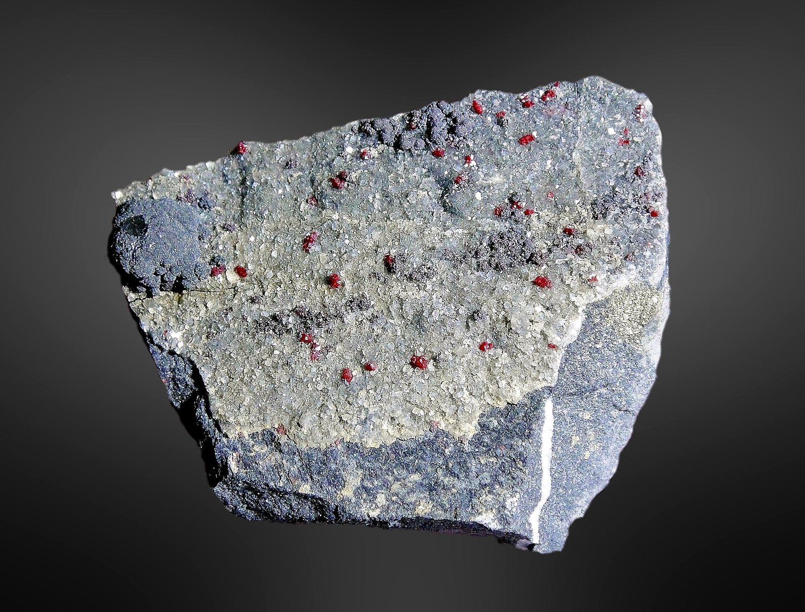 Cinabrio, Dolomita
5 x 4 cm.
(Autor: Antonio P. López)