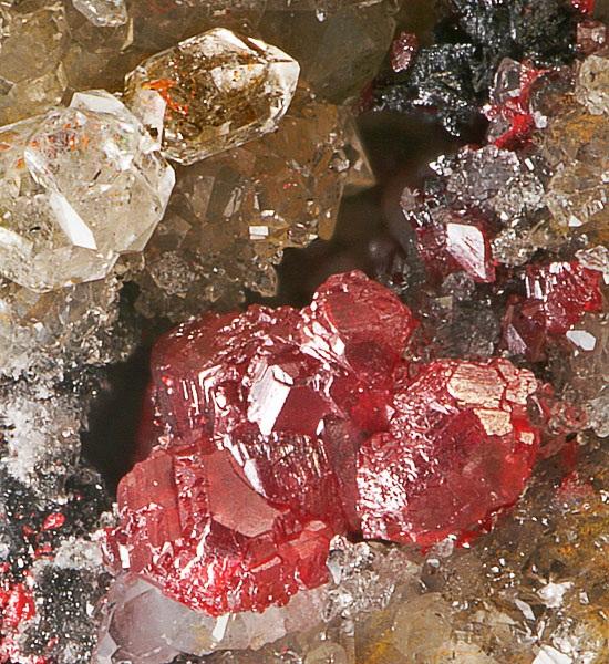 Cinabrio
Cristales 2 mm.
(Autor: Echevarria)