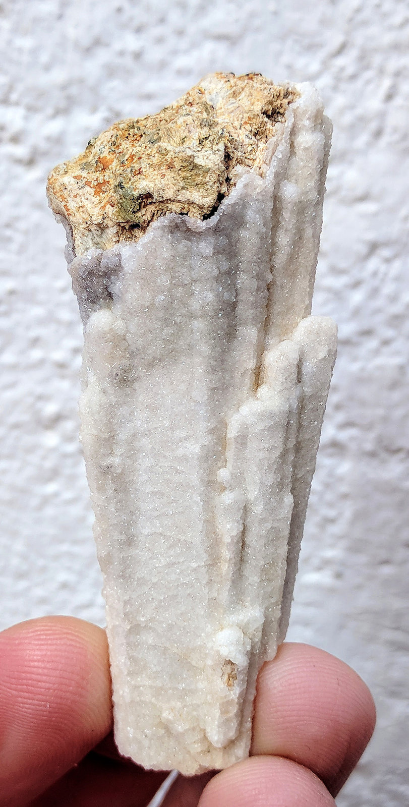 Clinoptilolita-Ca, Prehnita
6,6 x 2,5 x 2,0 cm
(Autor: carles)