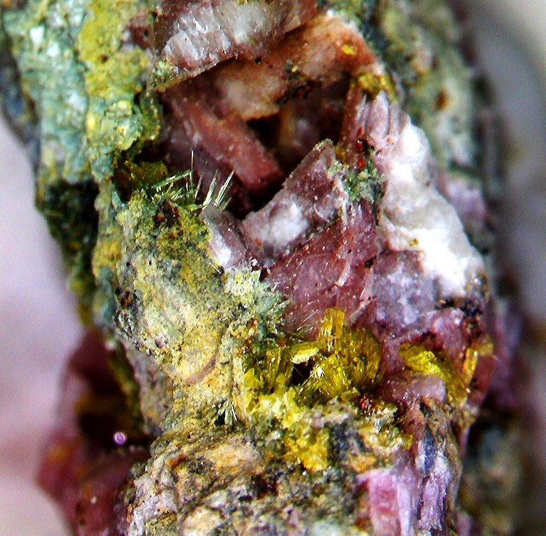 Clinozoisita y Pumpellyita.
20x6 mm.
(Autor: Jesus Franquesa Baucells)