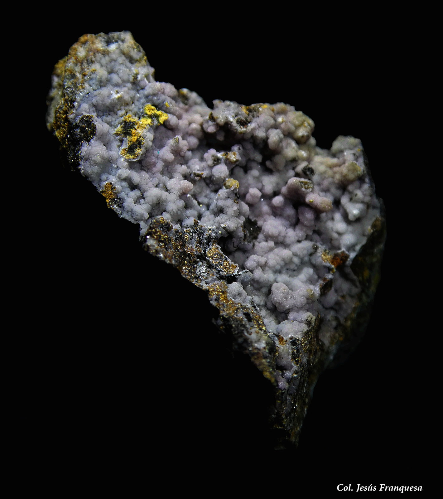 Smithsonita (variedad smithsonita cobaltífera).
25x20 mm
(Autor: Jesus Franquesa Baucells)