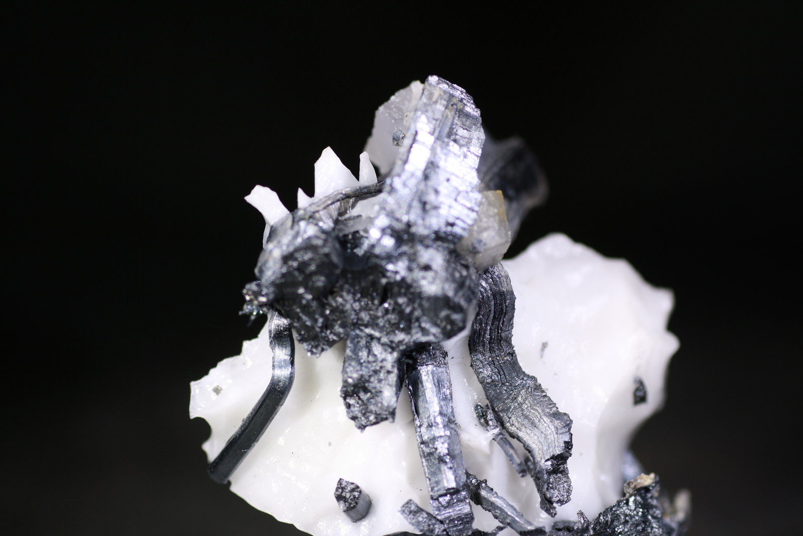 Stibnita
4,5 x 4,5 cm
(Autor: minero1968)