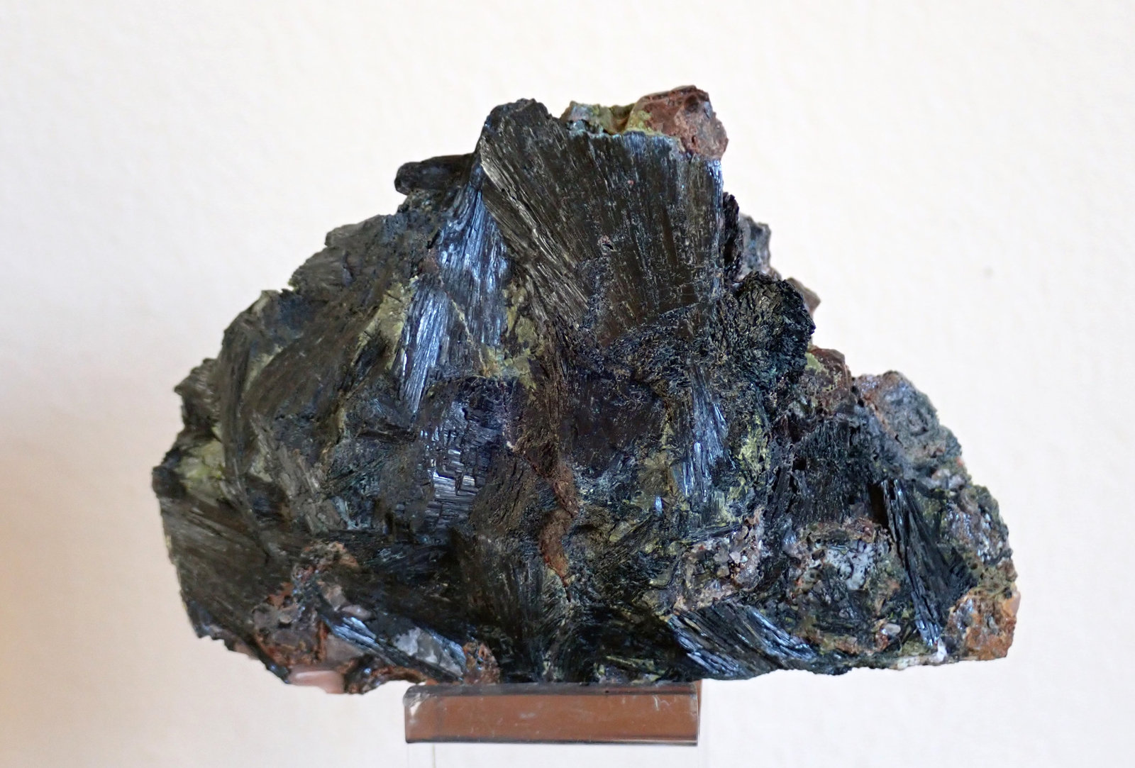 Ferropargasita, Granate y Epidota
Medida: 7,7 x 5,4 x 3,0 mm
(Autor: Joan Martinez Bruguera)