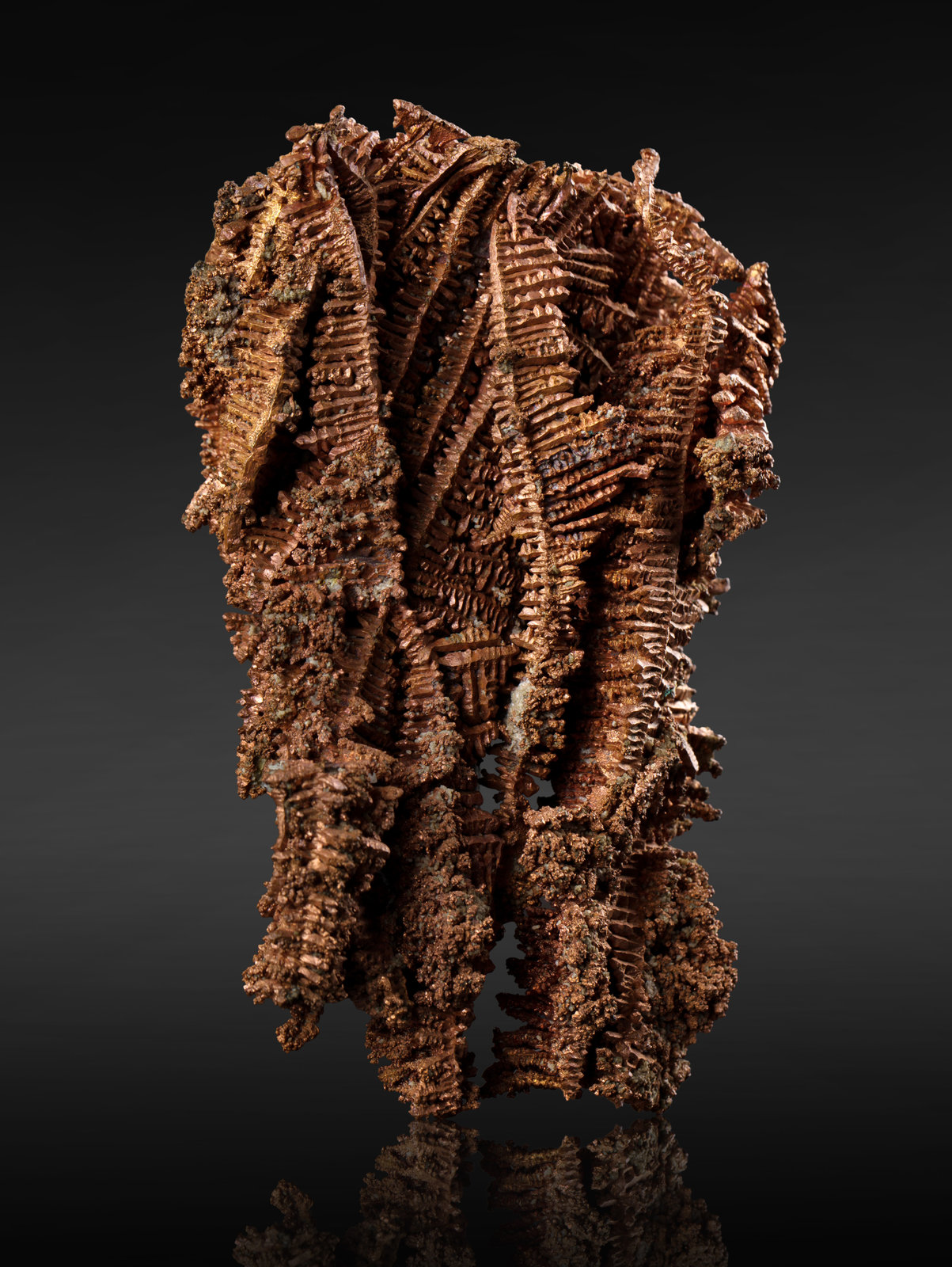 Cobre
9.5 x 7.5 x 13.5 cm / cristal principal: 1.6 cm
(Autor: Museo MIM)