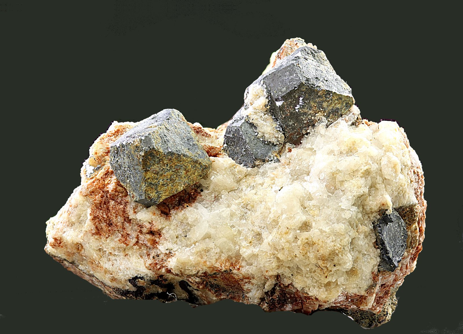 Galena
Cristales de 10 mm.
(Autor: Antonio Carmona)