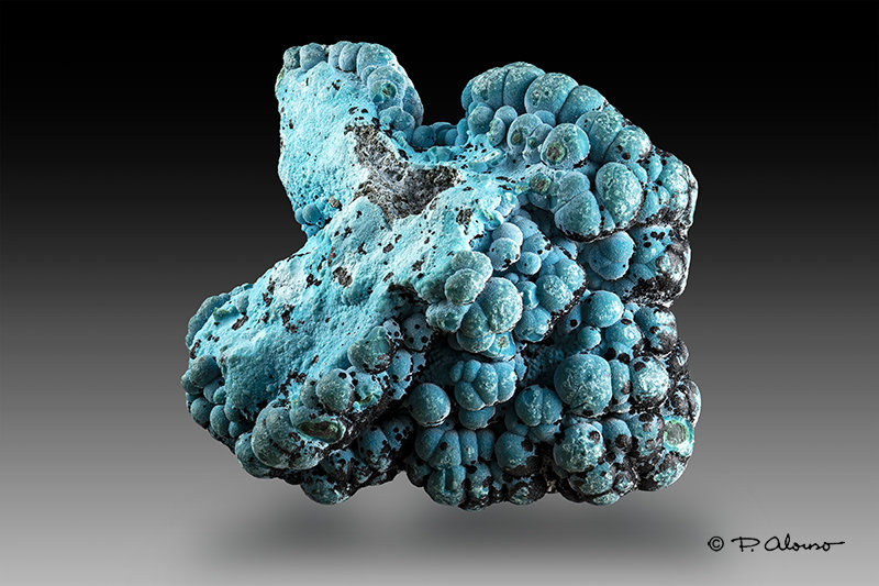 Crisocola con Heterogenita
5cm x 4,5cm x 4cm
(Autor: Pere Alonso)
