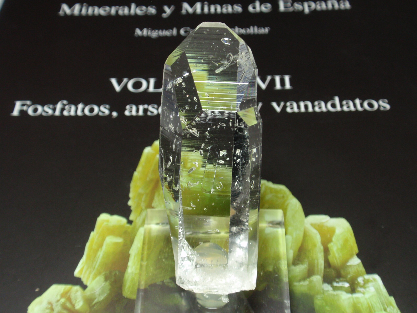 Cuarzo (variedad cristal de roca)
25x60 mm
(Autor: Ignacio)