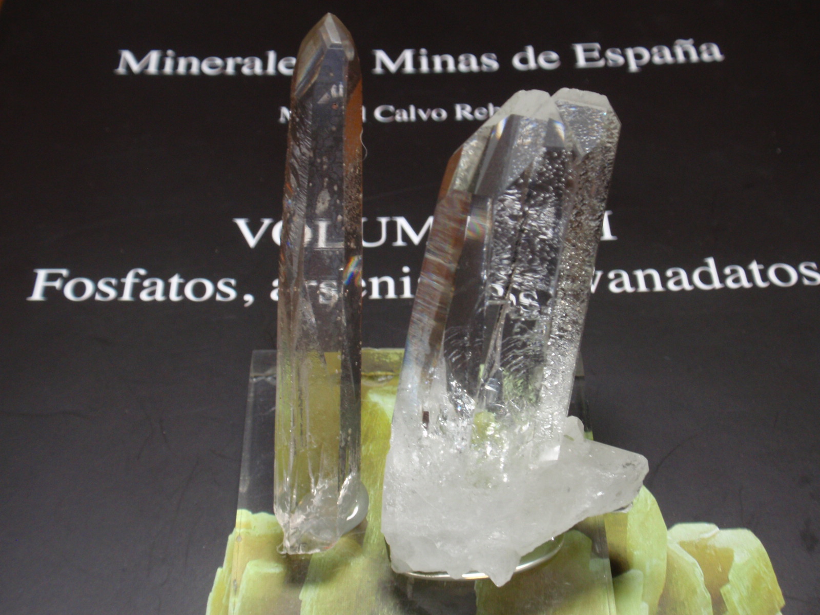 Cuarzo (variedad cristal de roca)
20x60 mm
(Autor: Ignacio)
