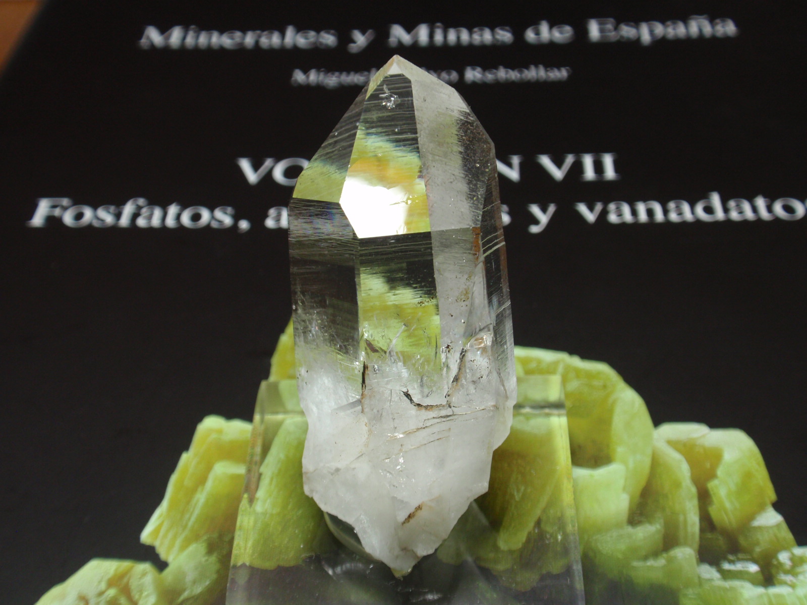 Cuarzo (variedad cristal de roca)
23x50 mm
(Autor: Ignacio)