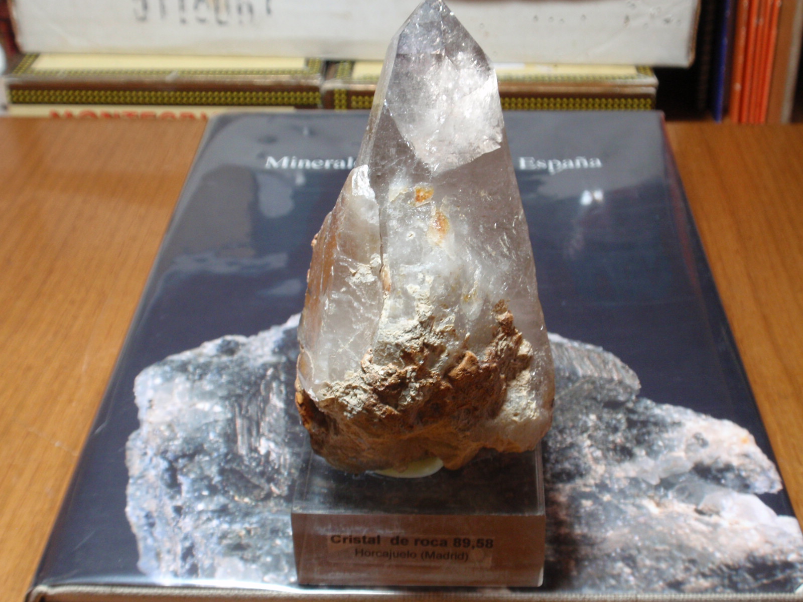 Cuarzo (variedad cristal de roca)
50x110 mm
(Autor: Ignacio)